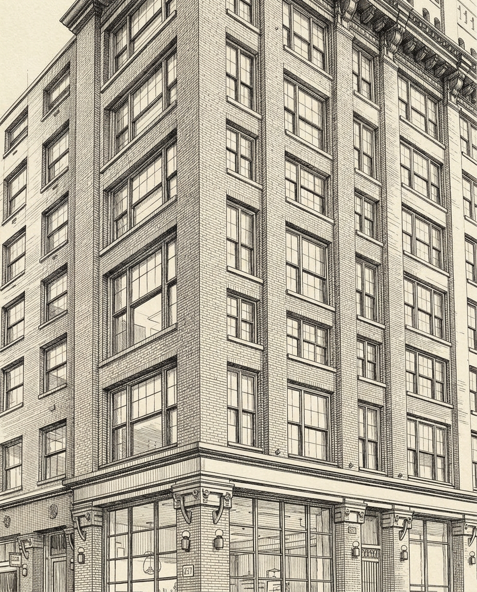 Garment District loft building